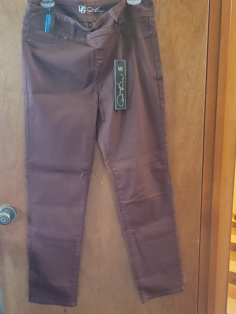 Diane Gillman Womens Jeans - Brown